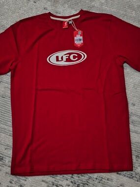 licensed Liverpool F.C. Heavy Relaxed T-Shirt Size Small